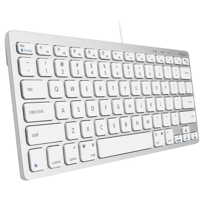 Macally Small Wired Keyboard